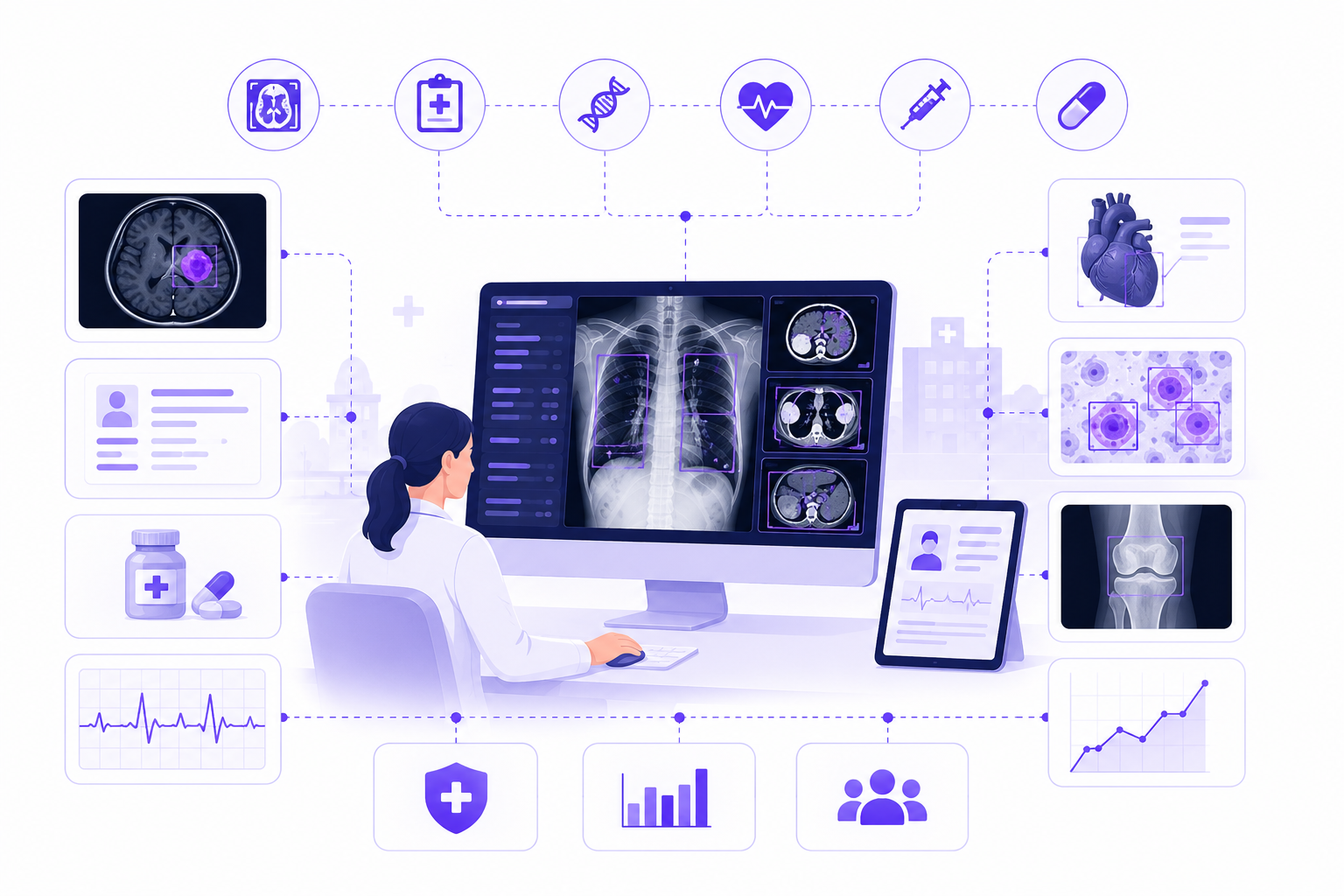 Healthcare AI diagnostics